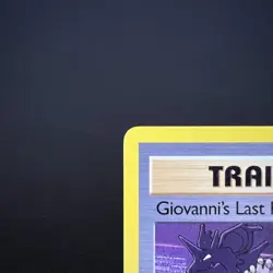 Giovanni's Last Resort 105/132 Gym Challenge Rare Card LP - Image 4