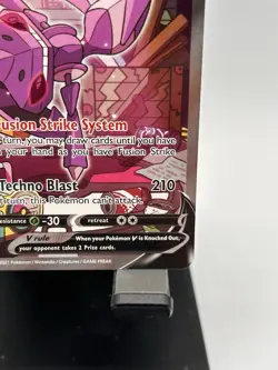 Genesect V 255/264 Fusion Strike Full Alt Art Ultra Rare Holo Pokemon Card NM - Image 4