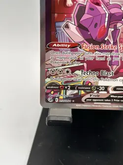 Genesect V 255/264 Fusion Strike Full Alt Art Ultra Rare Holo Pokemon Card NM - Image 5