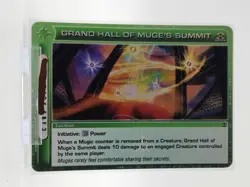 Chaotic Card : Grand Hall Of Muge's Summit Zoth 1st Edition Super Rare Location - Image 1