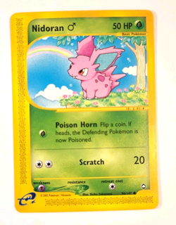 Nidoran - Aquapolis - 96/147 - Vintage Wotc era Pokemon Card - MP - Image 1