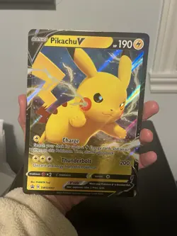Pikachu V - SWSH061 - Pokemon Oversized Jumbo Promo Ultra Rare Card NM Lot Of 7! - Image 2