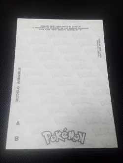 2000 Pokemon Navarrete Kanto Peru Buildable Card Lapras #131 Vintage US Seller - Image 2
