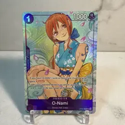 O-Nami (Illustration Box Vol.1) OP05-062 One Piece Promotion Cards Foil - Image 1