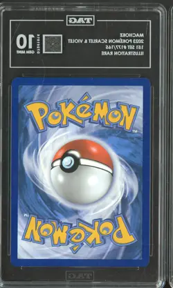 2023 Pokemon S & V Card 151 Set #177/165 Machoke IR TAG 10 GEM MINT - Image 2
