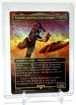 Captain America, First Avenger FOIL - Secret Lair Drop 1726 MTG - Image 1