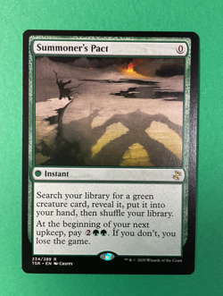Summoner's Pact - Time Spiral: Remastered - MTG - MAGIC THE GATHERING - Image 1