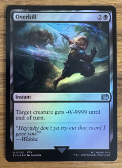 MTG Final Fantasy, Overkill - Foil - Image 1