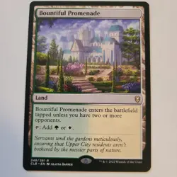 Magic the Gathering - Bountiful Promenade - Battle for Baldur's Gate - NM - Image 1