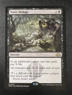 MTG Toxic Deluge R 0277 Regular Rare Modern Horizons 3 MH3 NM - Image 1