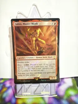 Sabin, Master Monk (Surge Foil) Commander: Final Fantasy Foil - Image 1