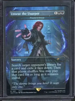 Unseat the Usurper - Praetor's Grasp (Rainbow Foil) NM Secret Lair (Pack Fresh) - Image 1