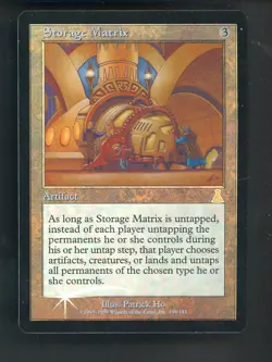 MTG - Storage Matrix - Foil - Urza's Destiny NM Magic: The Gathering - Image 1