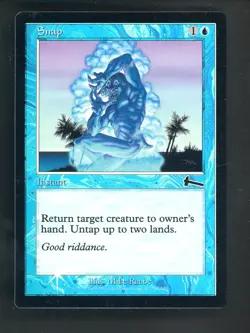 MTG - Snap- Foil - Urza's Legacy NM Magic: The Gathering - Image 1