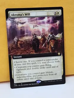 1x EXTENDED Akroma's Will, NM, Commander Legends (CMR), Magic the Gathering, MtG - Image 3