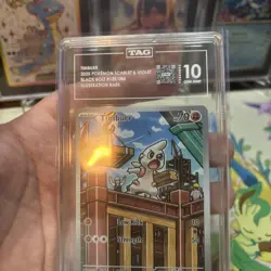 Pokemon Timburr 125/086 Illustration Rare Black Bolt TAG 10 Gem Mint - Image 3