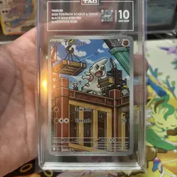 Pokemon Timburr 125/086 Illustration Rare Black Bolt TAG 10 Gem Mint - Image 4