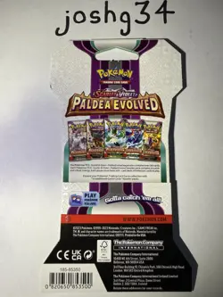 1x POKEMON SV PALDEA EVOLVED BOOSTER PACK SEALED AND UNWEIGHED - Image 2
