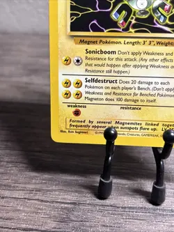 Magneton 26/62 Fossil Regular Rare-Pokemon TCG-WOTC-Fast Shipping-LP/NM!! - Image 4