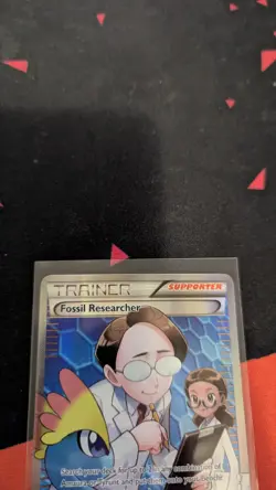 Pokemon TCG Fossil Researcher 110/111 XY Furious Fists Full Art Ultra Rare LP - Image 2