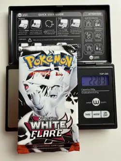 Heavy 22.83! Pokemon TCG SV10.5 White Flare Booster Pack Sealed! Demi-God PackU! - Image 1