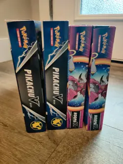 Pokemon TCG: 2x Hoopa V Box & 2x Pokemon Pikachu V box - New and Sealed - Image 3