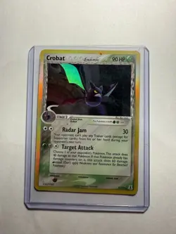 2005 Pokemon EX Delta Crobat Holo Rare Species 2/113 PSA 7 - Image 1
