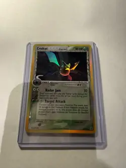 2005 Pokemon EX Delta Crobat Holo Rare Species 2/113 PSA 7 - Image 3