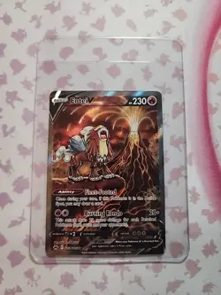 Entei v GG36/GG70 Crown Zenith: Galarian Gallery Ultra Rare Pokemon TCG - Image 1