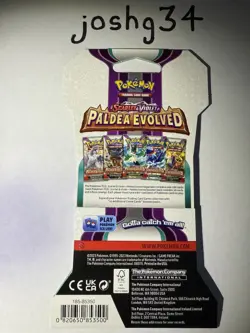1x POKEMON SV PALDEA EVOLVED BOOSTER PACK SEALED AND UNWEIGHED - Image 2