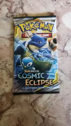 Pokemon TCG Cosmic Eclipse Booster Pack 4 Packs - Image 2