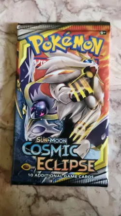 Pokemon TCG Cosmic Eclipse Booster Pack 4 Packs - Image 4