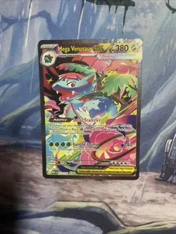 Pokemon TCG Mega Evolution - Mega Venusaur EX SIR 177/132 - PSA 10 Worthy! - Image 4