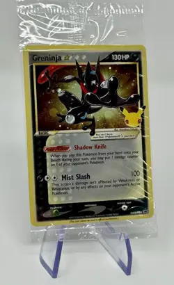 2021 Pokemon Celebrations Greninja Gold Star Promo Sealed SWSH144 - Image 4