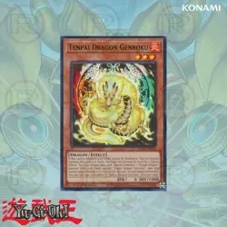 Tenpai Dragon Genroku INFO-EN019 UR M/NM 1st Ed NEVER PLAYED Yu-Gi-Oh! - Image 1