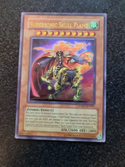 SUPERSONIC SKULL FLAME WB01-EN001 ULTRA RARE UNLIMITED HP YUGIOH - Image 1