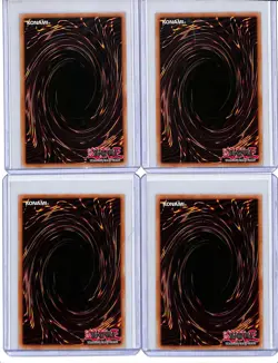 (4) Lot Yu Gi Oh! Deck Devastation Virus 1st Edition Ultra Rare #LCKC-EN047 - Image 2