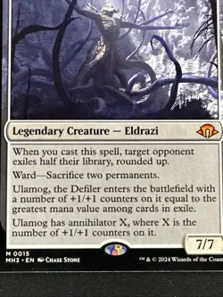 Magic: The Gathering Ulamog, the Defiler 0015 Modern Horizons 3 Mythic Card NM - Image 4