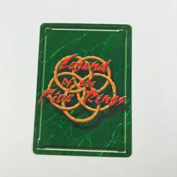 The Wasting Disease Black Scroll L5R Legend of the Five Rings LOFR Card 1996 - Image 2