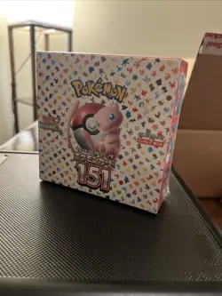 Pokemon Card 151 SV2a Booster Box Japanese SEALED w/ SHRINK - Image 1