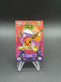 Pokemon Eevee Costume Holo Collectoons Halloween Card 4 Peru US Seller - Image 1