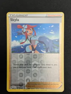 Pokemon TCG Skyla Rebel Clash 166/192 Regular Uncommon Card in NM Condition - Image 1