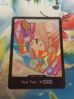 ENGLISH DON !! Shirahoshi PRB-02 FOIL /TEXTURED ONE PIECE Card The Best 2 NM - Image 1