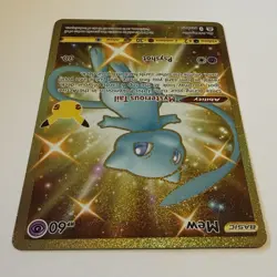Pokemon Card - Mew 025/025 Secret Rare Celebrations 25th Anniversary Gold NM - Image 3