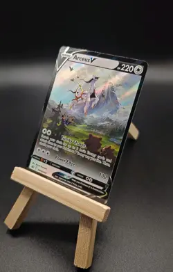 Arceus V - SWSH204 - Sword & Shield - Promo Holo Pokemon Card - NM - Image 3