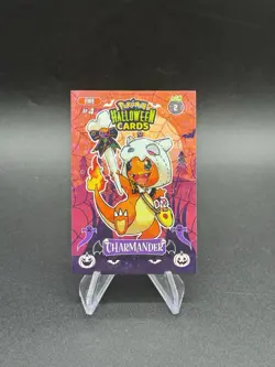 Pokemon Charmander Costume Holo Collectoons Halloween Card 2 Peru US Seller - Image 1