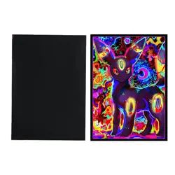 Trading Card Pokemon Umbreon CCG Card Sleeves 66X91mm Iridescent Standard Size - Image 4