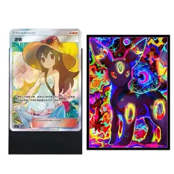 Trading Card Pokemon Umbreon CCG Card Sleeves 66X91mm Iridescent Standard Size - Image 5