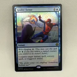 MTG - NM - Foil Spider-Sense Marvel's Spider-Man - Image 1