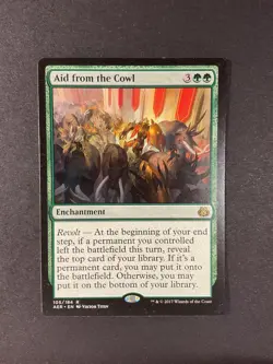 Aid from the Cowl - Aether Revolt - Magic the Gathering - MTG - Image 1